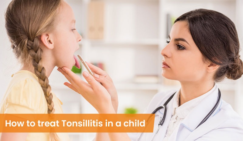 How to Treat Tonsillitis in a Child
