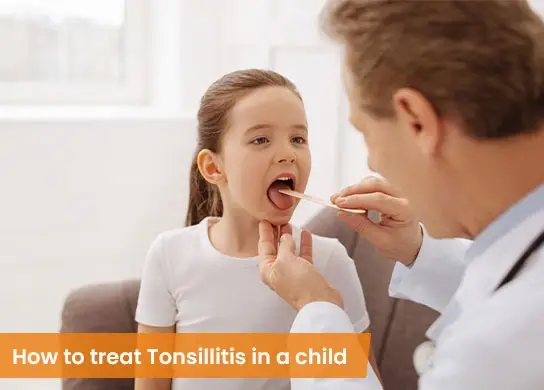 How to Treat Tonsillitis in a Child